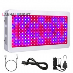 Full Spectrum Horticultural LED Grow Lights 2000W with VEG BLOOM Double Switch Duol-chip High Power Led Beads